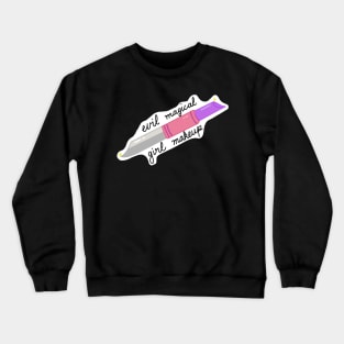 Evil Magical Girl Makeup Crewneck Sweatshirt